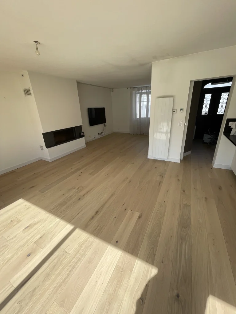 Réalisation parquet, LG Menuiserie 56, menuisier à Pont-Scorff